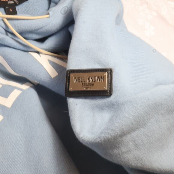 Well Known Studios Light Blue Hoodie & Jogger Set – Women’s Small - Picture 8 of 11